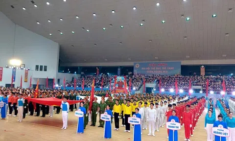  Ấn tượng Lễ khai mạc Đại hội Thể dục thể thao quận Hoàng Mai lần thứ V