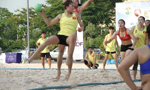 Việt Nam dự giải vô địch Bóng ném bãi biển châu Á 2023